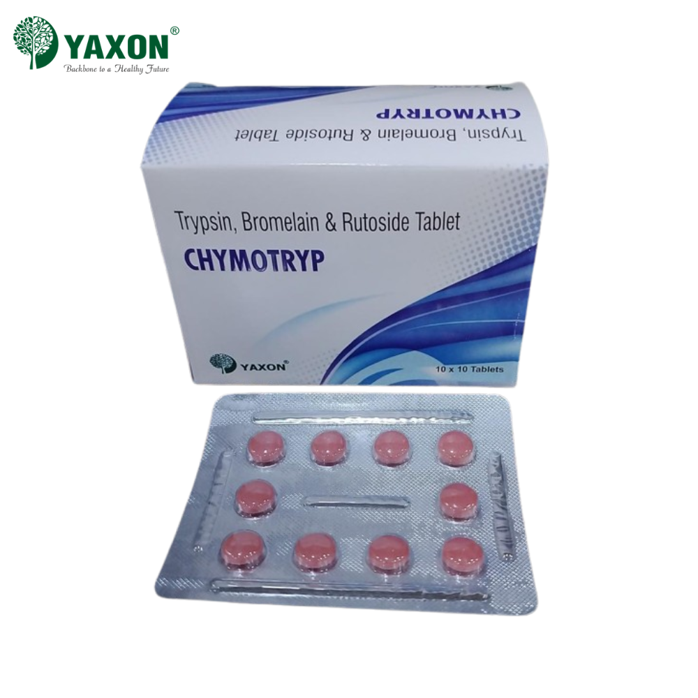 YAXON CHYMOTRYP DIGESTIVE Tablets